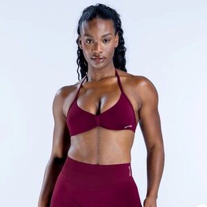 DFYNE Impact Strappy Bra Winter Berry